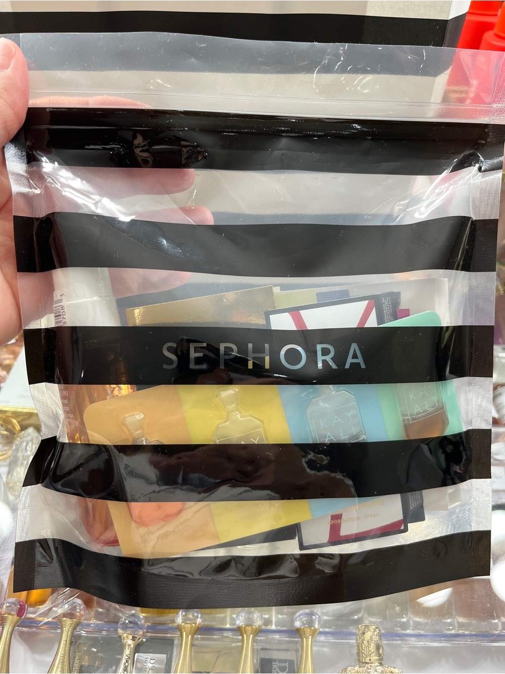Sephora Gift Bag with Perfume Samples. Different Brands.